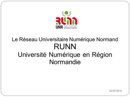 RUNN Université Numérique en Région Normandie