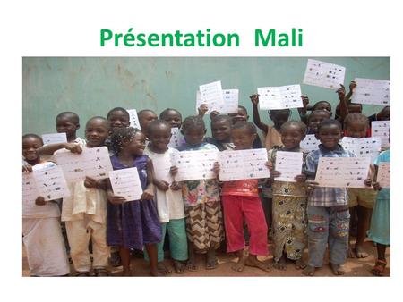 Présentation Mali.