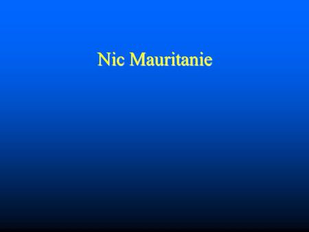 Nic Mauritanie. Structure le ccTLD.mr est géré par lUniversité de Nouakchott. le ccTLD.mr est géré par lUniversité de Nouakchott. Service attaché à la.