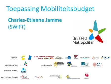 Toepassing Mobiliteitsbudget