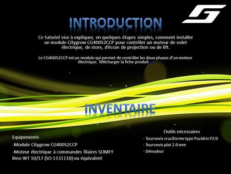 Introduction Inventaire