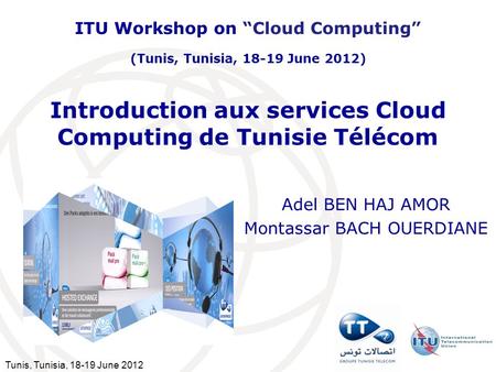 Introduction aux services Cloud Computing de Tunisie Télécom