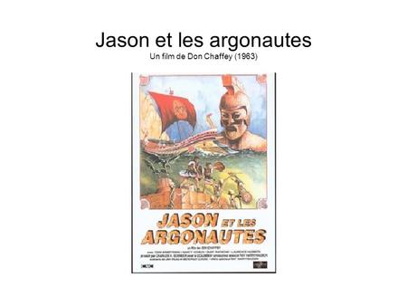 Jason et les argonautes Un film de Don Chaffey (1963)