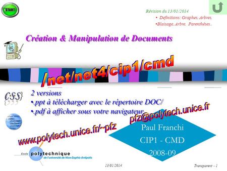 Création & Manipulation de Documents