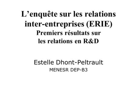 Estelle Dhont-Peltrault MENESR DEP-B3