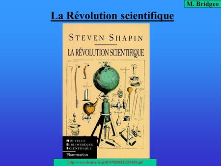 La Révolution scientifique