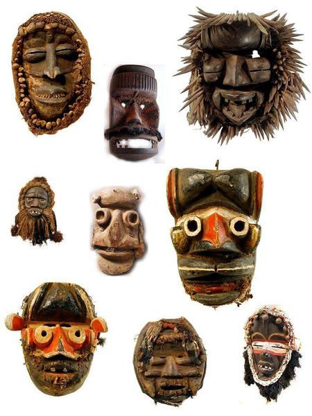 Les masques africains Si parfois ils sont terrifiants et grimaçants, c'est pour mieux chasser les sorciers et les fantômes ! En Afrique, les masques ne.