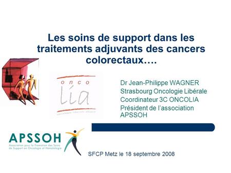 Dr Jean-Philippe WAGNER Strasbourg Oncologie Libérale
