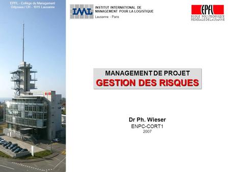 EPFL - Collège du Management