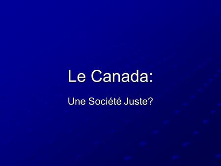 Le Canada: Une Société Juste?. - « Par dessus tout », le troisième Programme d'Amnistie internationale relatif aux droits humains à l'intention du Canada,