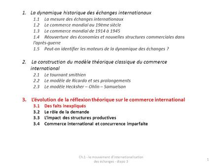 Ch.1 - le mouvement d'internationalisation des échanges - diapo 3