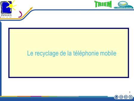 Le recyclage de la téléphonie mobile