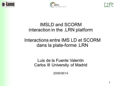 interaction in the .LRN platform