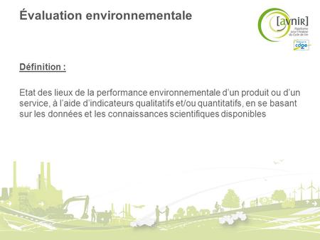 Évaluation environnementale