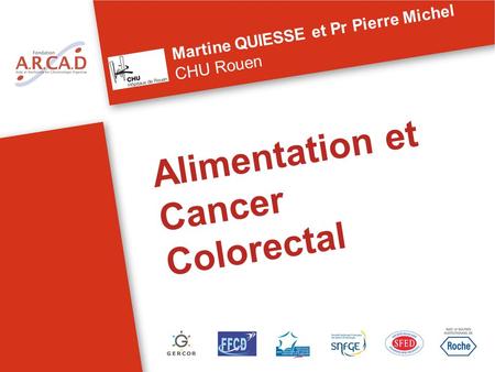 Alimentation et Cancer Colorectal