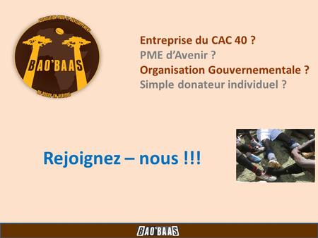 Rejoignez – nous !!! Entreprise du CAC 40 ? PME d’Avenir ?