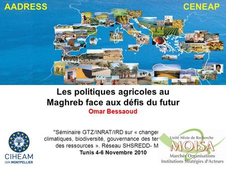 Les politiques agricoles au Maghreb face aux défis du futur