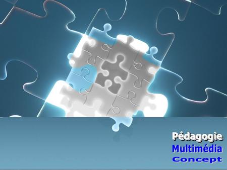 Pédagogie Multimédia Concept.