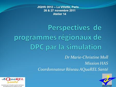 Perspectives de programmes régionaux de DPC par la simulation