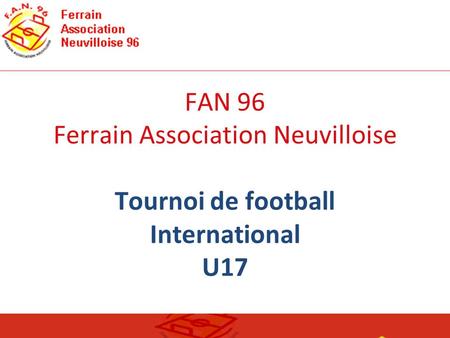 Tournoi International U17