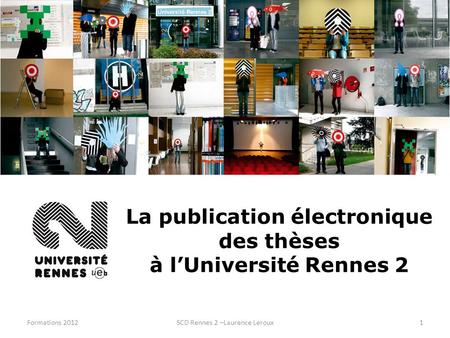 La publication électronique des thèses à l’Université Rennes 2