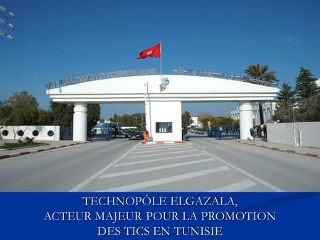 TIC en Tunisie: objectifs