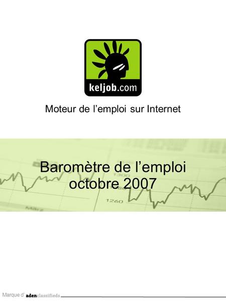 Marque d Moteur de lemploi sur Internet Baromètre de lemploi octobre 2007.