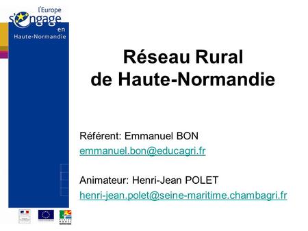 Réseau Rural de Haute-Normandie