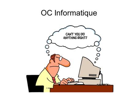 OC Informatique.