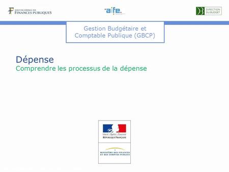 Dépense Comprendre les processus de la dépense