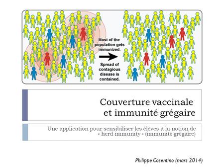 Couverture vaccinale et immunité grégaire