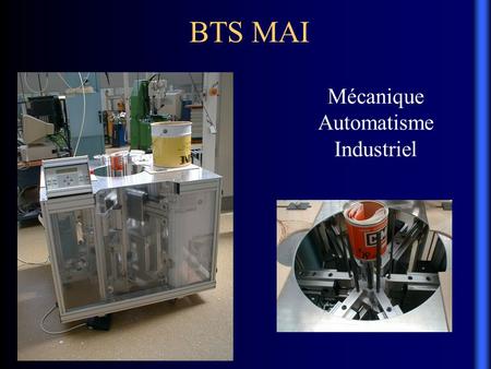 Mécanique Automatisme Industriel