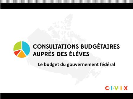 Le budget du gouvernement fédéral. L’exercice du gouvernement commence le 1 er avril et se termine le 31 mars. Le budget à venir estimera les revenus.