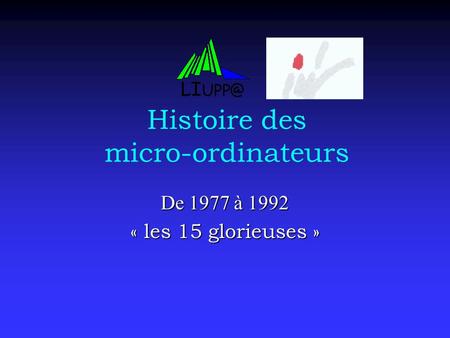 Histoire des micro-ordinateurs