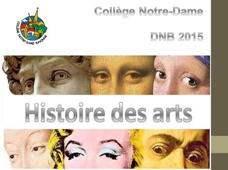 Collège Notre-Dame DNB 2015.