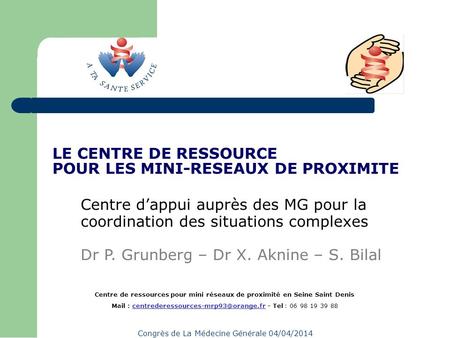 LE CENTRE DE RESSOURCE POUR LES MINI-RESEAUX DE PROXIMITE