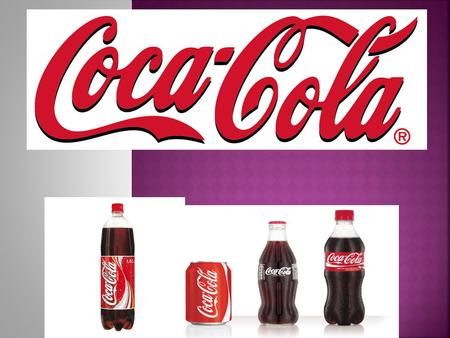 I] Coca-cola: Ingrédients