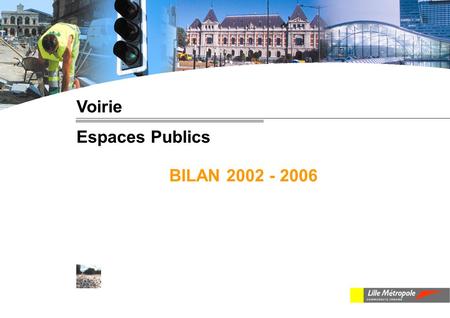 1 Voirie Espaces Publics BILAN 2002 - 2006. 2 (*) Source Observatoire Départemental de Sécurité Routière Réseau dénivelé (*) 14% des accidents 1168 accidents.
