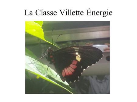La Classe Villette Énergie