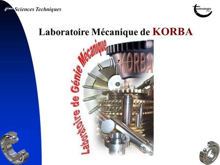 Laboratoire Mécanique de KORBA