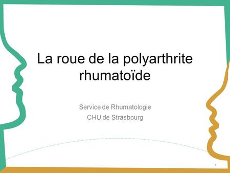 La roue de la polyarthrite rhumatoïde