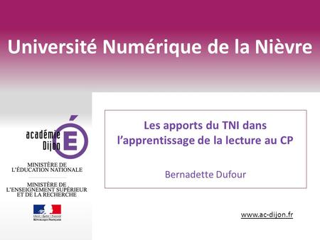 Université Numérique de la Nièvre