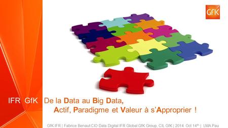 IFR GfK De la Data au Big Data,