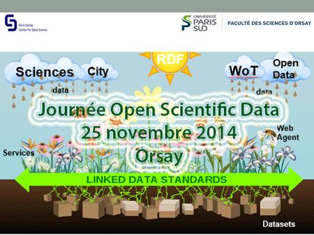 Drowning in Big Data days? 25/11/2014Open Scientific Data Day at Orsay.