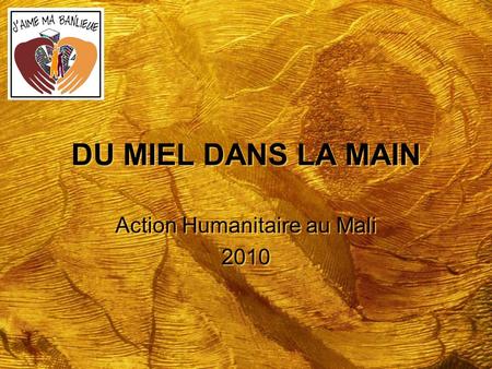 Action Humanitaire au Mali 2010