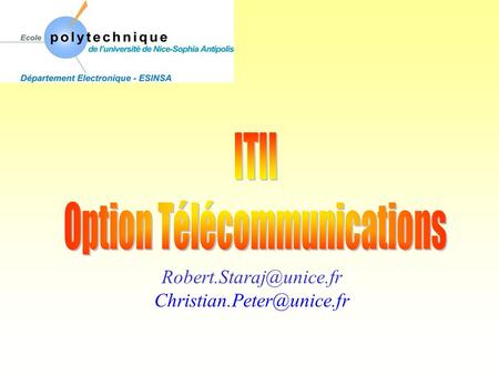 Option Télécommunications