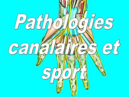 Pathologies canalaires et sport.