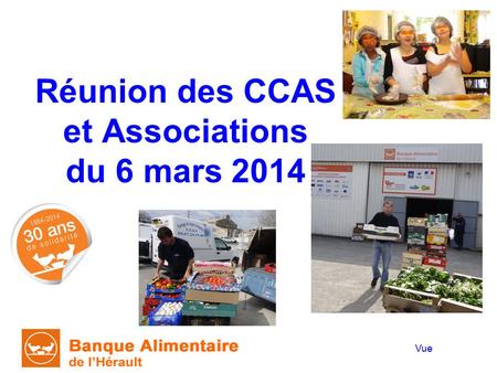 Vue Réunion des CCAS et Associations du 6 mars 2014.