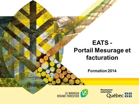 EATS - Portail Mesurage et facturation Formation 2014