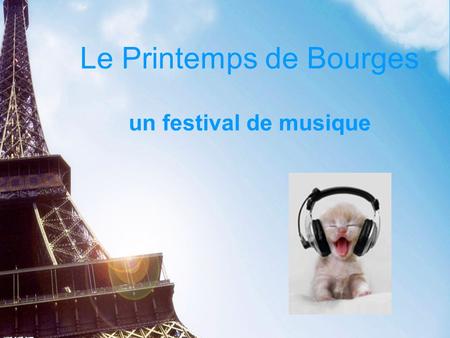 Le Printemps de Bourges un festival de musique